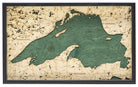 Lake Superior wood serving tray