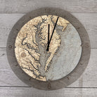 Chesapeake Bay wood ring clock