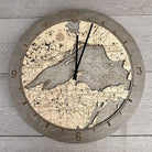 Lake Superior wood ring clock