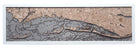 Anclote Key to Indian Shores, Florida 3D layered wood map in laser-cut Baltic birch, shown framed against a light wall