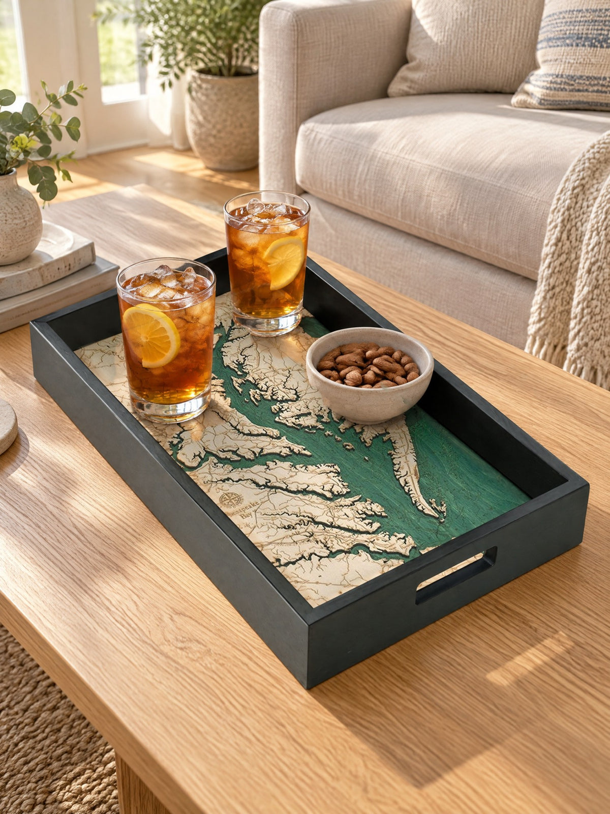 Coffee table on a Saturday, shelf the rest of the week.