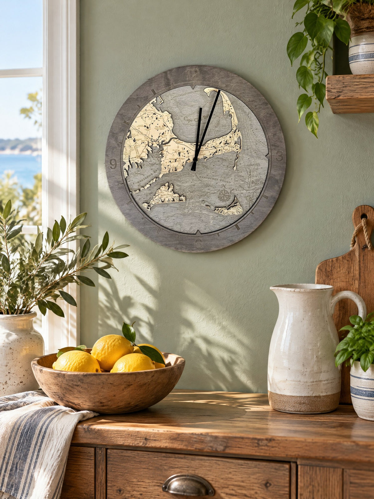 A clock people actually look at.