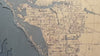 Sarasota to Venice FL 3D Wood Map | Longboat Key Siesta Key Nautical Chart | Laser-Cut Birch Coastal Art | Florida Beach Decor